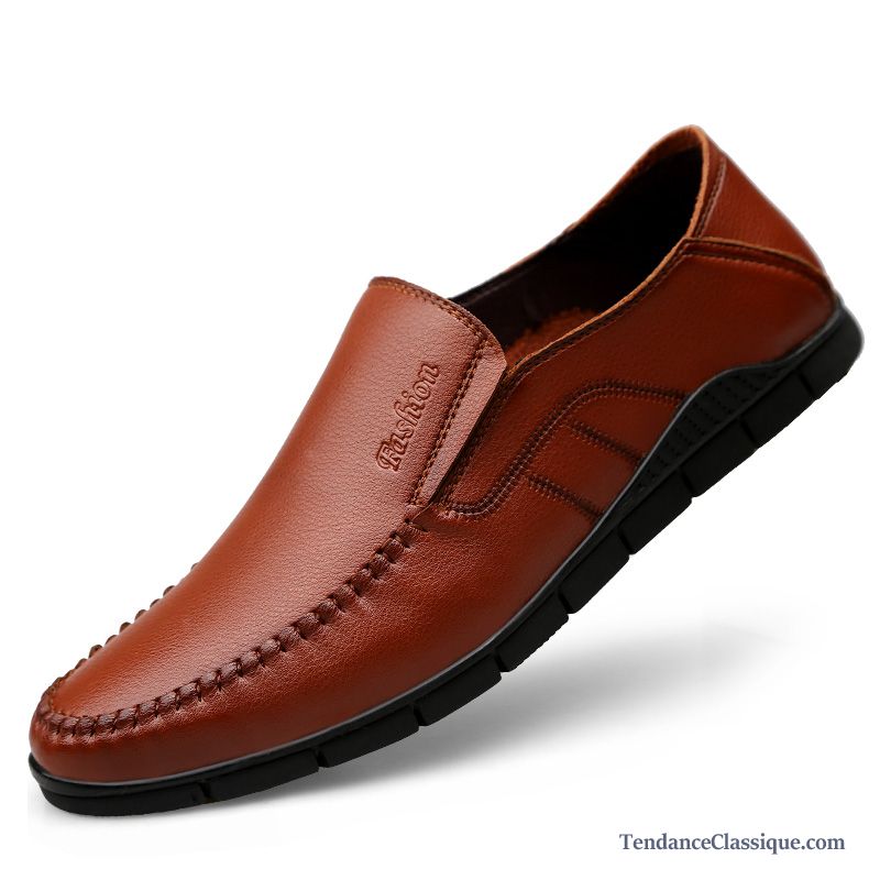 Mocassin Pas Cher Homme Rouge, Chaussure Mocassin Pour Homme