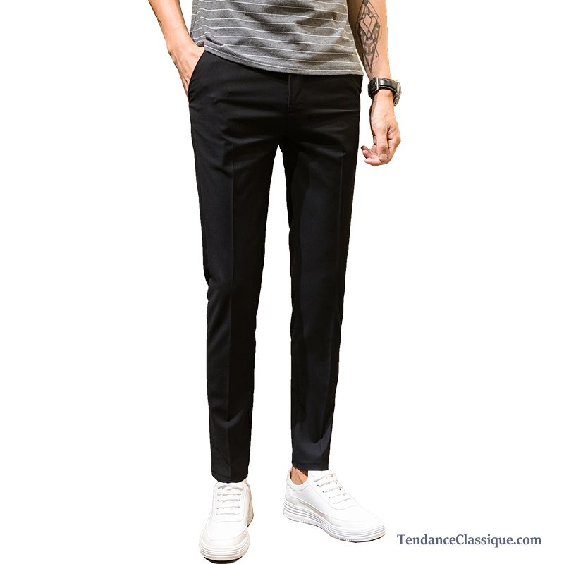 Pantalon De Toile Homme Blé, Pantalon Homme Mode