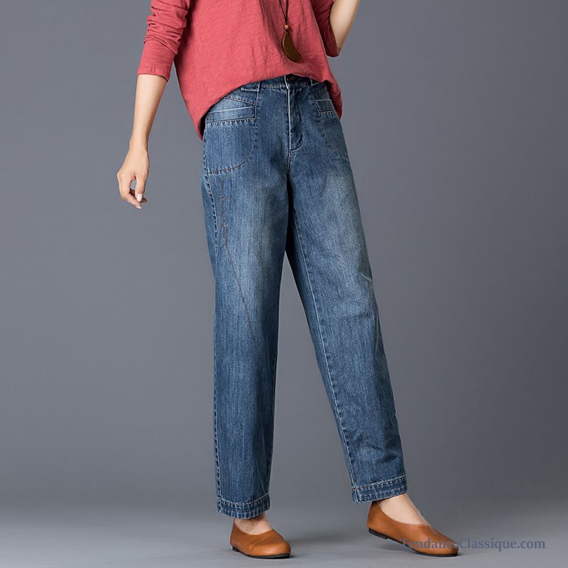 Pantalon En Jean Femme, Jeans Femme Discount Pas Cher