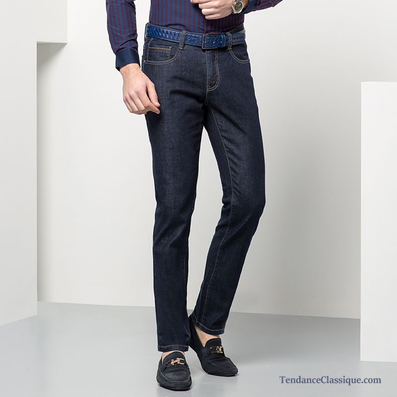 Pantalon Slim Gris Homme Ivoire, Jeans Homme Regular