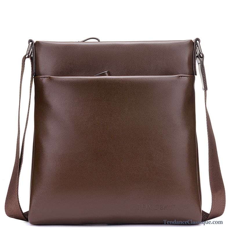 Sac Bandoulière En Cuir Homme, Sac Bandoulière Cartable Pas Cher