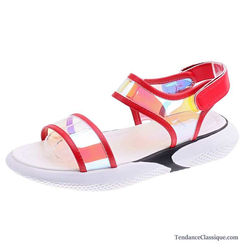 Sandales Sport Femme Soldes Blanc, Sandales De Chaussure De Foot