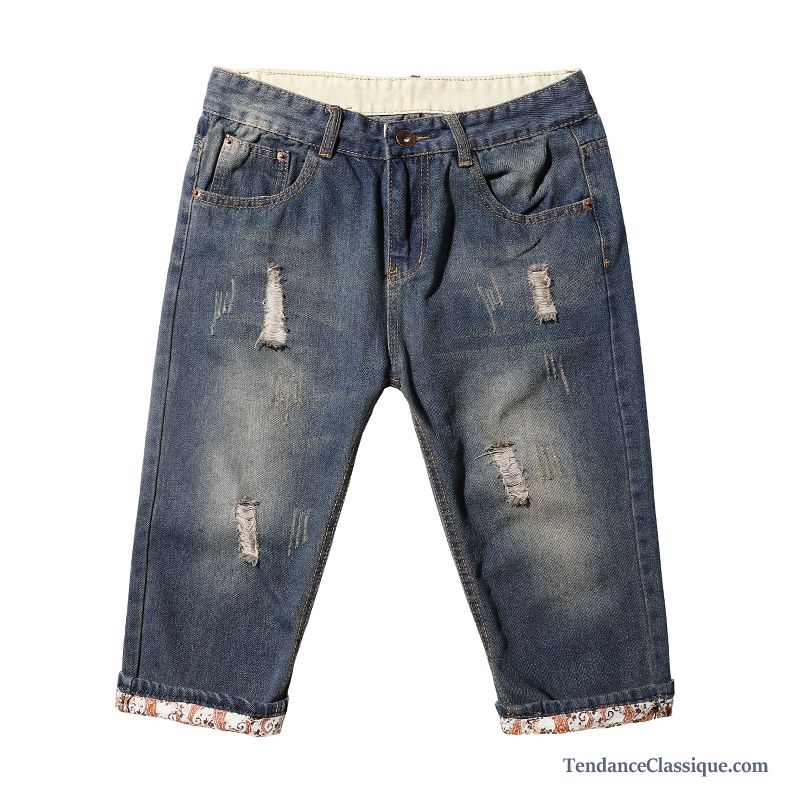 Short En Lin Blanc Homme, Short Lin Blanc Homme