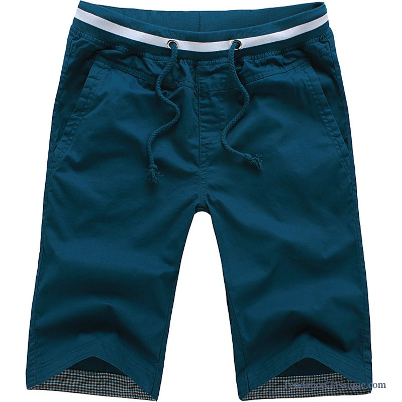 Short Mode Homme Bleu, Short En Laine Homme