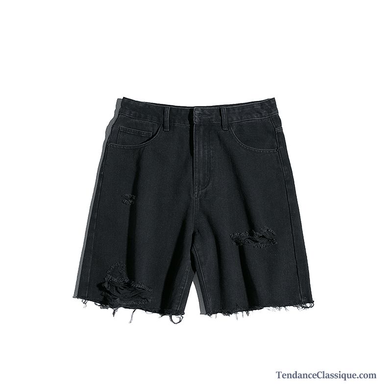 Short Pince Homme, Short Noir Et Blanc Homme Pas Cher