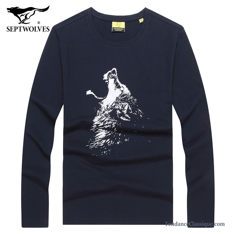 T Shirt En Cuir Homme Neige, T Shirt Manche Longue Garcon En Ligne