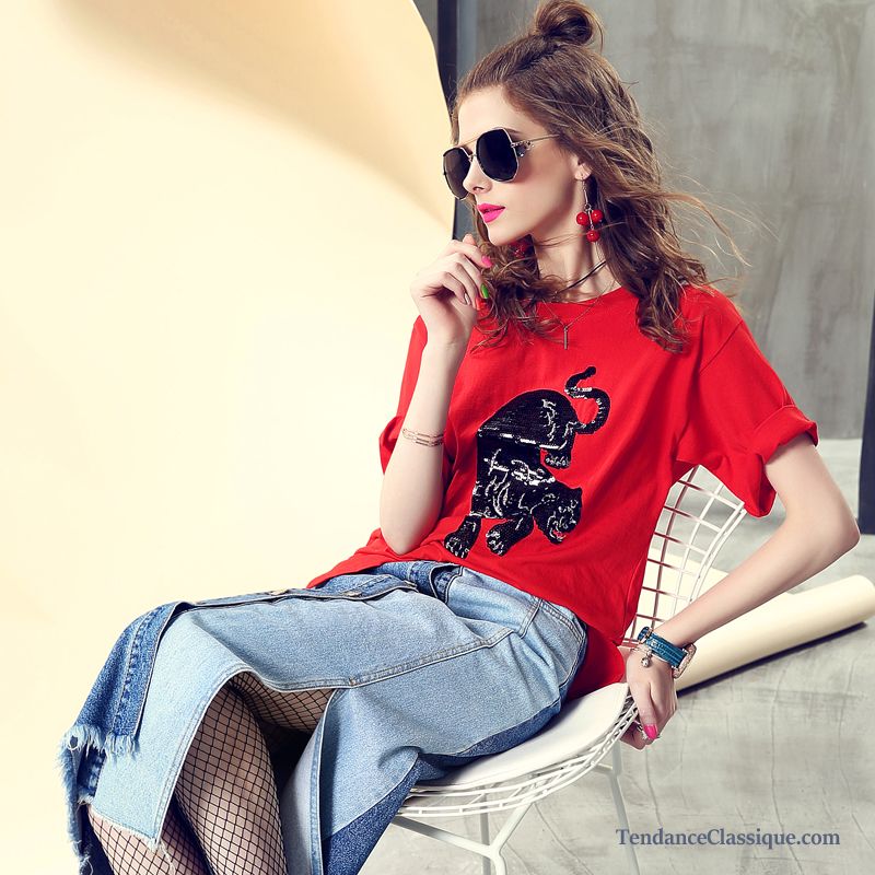 Tee Shirt Manches Longues, Tee Shirt Femme Long En Ligne