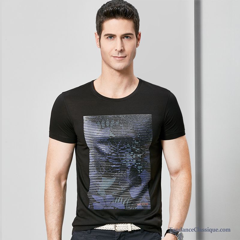 Tee Shirt Tendance, Tee Shirt À Manches Longues Homme En Vente